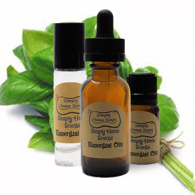 Basil (Sweet) Essential Oil Simply Home Soaps