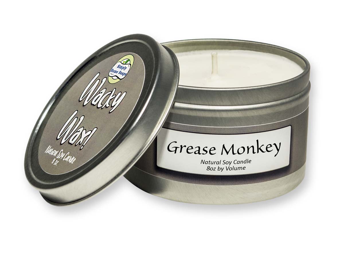 grease monkey candle
