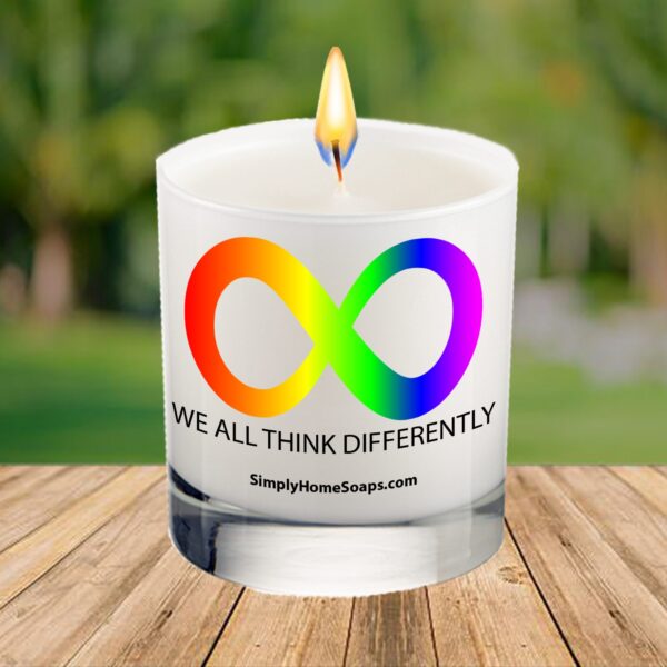 We All Think Differently - Soy Glass Sayings Candle