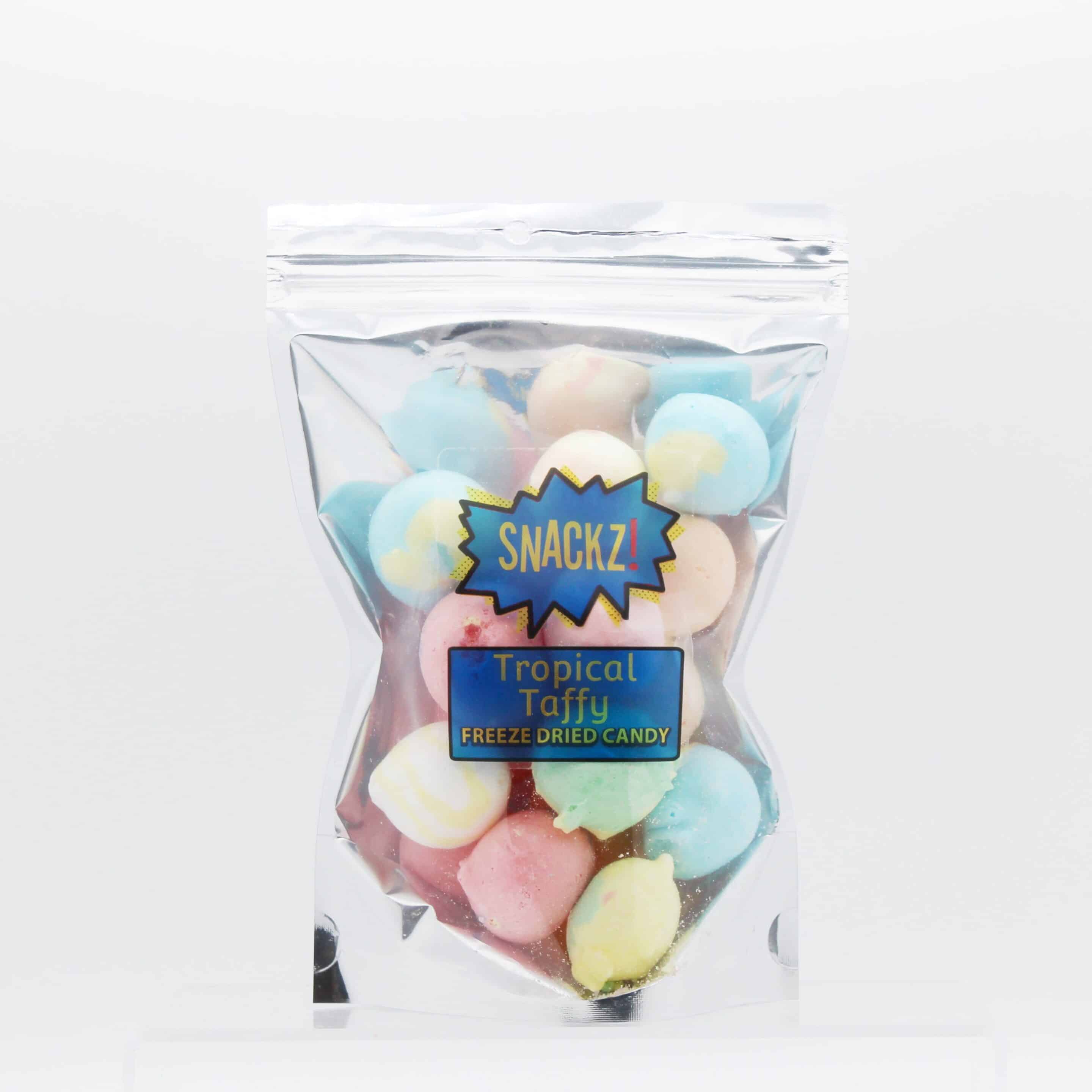 Freeze Dried Taffy Cinnamon Candy 8 Oz Bag 